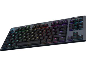 Logitech G 920-009500 tastatur Spil RF trådløs + Bluetooth QWERTY Nordisk Kulfiber