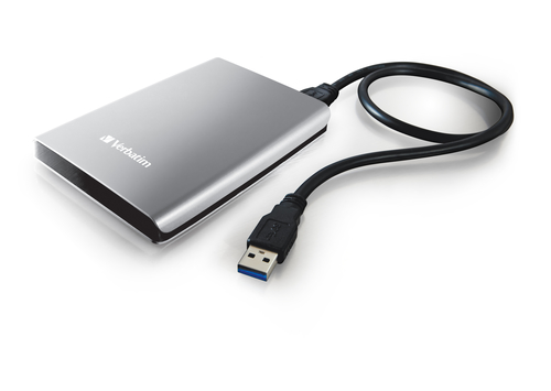Verbatim Store'n'Go Portable Silver - Ekstern Hard drive 2 TB