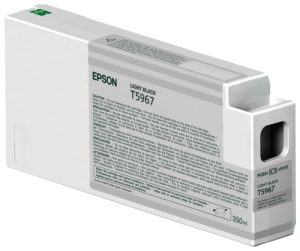 Epson T5967 blækpatron 1 stk Original Lys sort