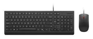 Lenovo 4X31R64409 tastatur Mus inkluderet Universel USB Dansk Sort