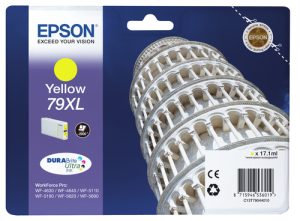 Epson Tower of Pisa 79XL blækpatron 1 stk Original Højt (XL) udbytte Gul