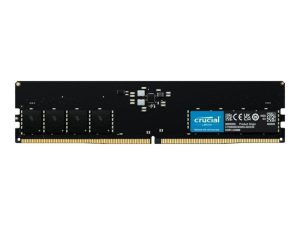 Crucial UDIMM DDR5-5600 - 16GB - CL46 - Single Channel (1 pcs) - AMD EXPO & Intel XMP - Sort