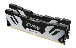 Kingston Technology FURY 96 GB 6000 MT/s DDR5 CL32 DIMM (sæt med 2) Renegade Silver XMP