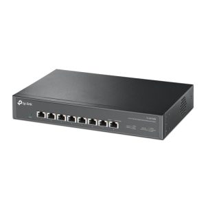 TP-Link TL-SX1008 netværksswitch Ikke administreret 10G Ethernet (100/1000/10000) 1U Sort