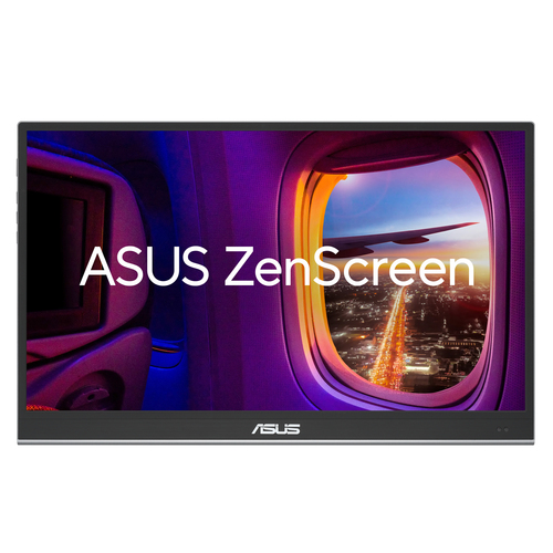 ASUS ZenScreen MQ16AHE computerskærm 39,6 cm (15.6") 1920 x 1080 pixel Fuld HD OLED Sølv