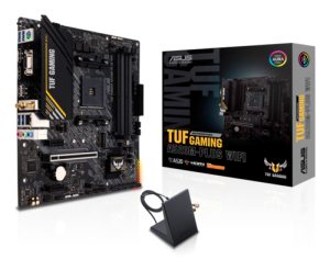 ASUS TUF GAMING A520M-PLUS WIFI AMD A520 Stik AM4 micro ATX