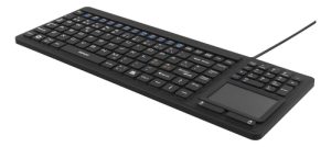 Deltaco TB-502 tastatur Universel USB QWERTY Nordisk Sort