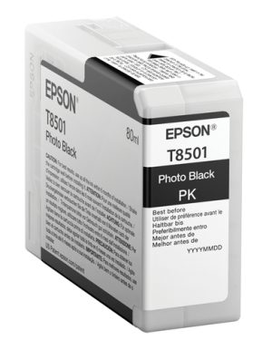 Epson T850100 blækpatron 1 stk Original Sort