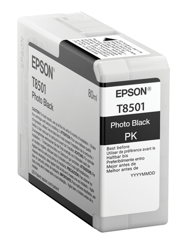 Epson T850100 blækpatron 1 stk Original Sort