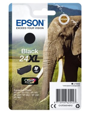 Epson Elephant C13T24314022 blækpatron 1 stk Original Højt (XL) udbytte Sort