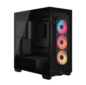 Corsair 3500X RSR ARGB Black - Kabinet - Miditower - Sort