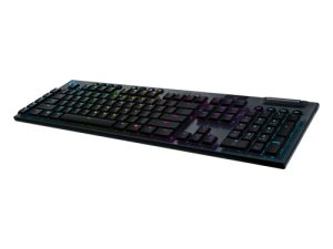 Logitech G 920-008907 tastatur Spil RF trådløs + Bluetooth Nordisk Sort
