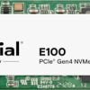 Crucial E100 2 TB M.2 PCI Express 4.0 NVMe