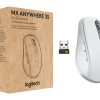 Logitech MX Anywhere 3S for Business mus Kontor Højre hånd RF trådløs + Bluetooth Laser 8000 dpi