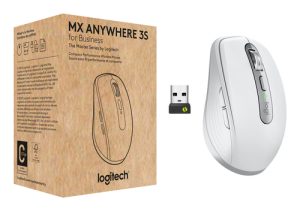 Logitech MX Anywhere 3S for Business mus Kontor Højre hånd RF trådløs + Bluetooth Laser 8000 dpi