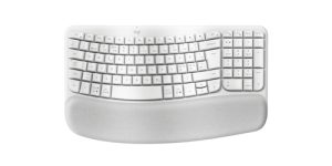 Logitech 920-012299 tastatur Kontor RF trådløs + Bluetooth QWERTY Nordisk Hvid