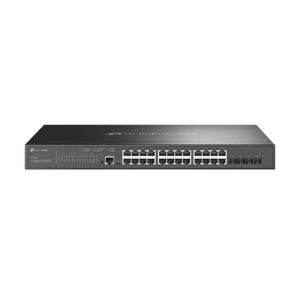 TP-Link Omada SG3428XMP netværksswitch Administreret L2+ Gigabit Ethernet (10/100/1000) Strøm over Ethernet (PoE) 1U Sort