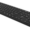 Deltaco TB-501 tastatur Universel USB Nordisk Sort