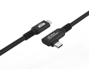 USB-C to USB-C Premium cable , 0.5m, 100W, 20Gbps, USB 3.2 Gen 2x2, Angled