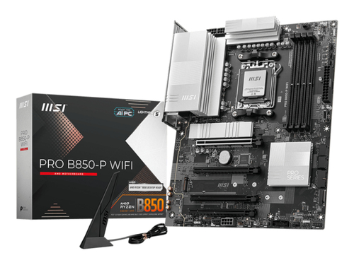 MSI PRO B850-P WIFI bundkort AMD B850 Sokkel AM5 ATX