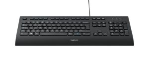 Logitech K280E Pro f/ Business tastatur Kontor USB QWERTY US International Sort