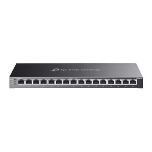 TP-Link Omada SG2016P Administreret L2/L2+ Gigabit Ethernet (10/100/1000) Strøm over Ethernet (PoE) Sort