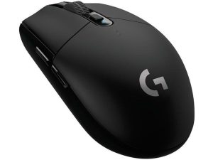 Logitech G305 LIGHTSPEED - Black - Gaming Mus - Optisk - 6 knapper - Sort