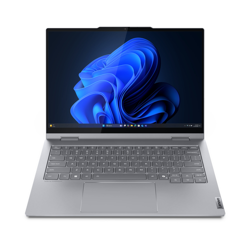 Lenovo ThinkBook 14 2-in-1 G5 IAU Intel Core Ultra 5 225U Hybrid (2-i-1) 35,6 cm (14") Berøringsskærm WUXGA 16 GB DDR5-SDRAM 512 GB SSD Wi-Fi 6E (802.11ax) Windows 11 Pro Nordisk Grå