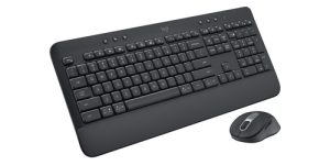 Logitech 920-011004 tastatur Mus inkluderet Kontor Bluetooth QWERTY US International Grafit