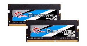 G.Skill Ripjaws F4-3200C22D-32GRS hukommelsesmodul 32 GB 2 x 16 GB DDR4 260-pin SO-DIMM