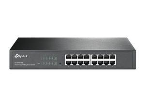 TP-Link TL-SG1016DE netværksswitch Administreret L2 Gigabit Ethernet (10/100/1000) Sort