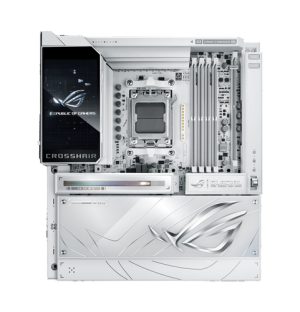 ASUS ROG CROSSHAIR X870E GLACIAL AMD X870E Sokkel AM5 Udvidet ATX