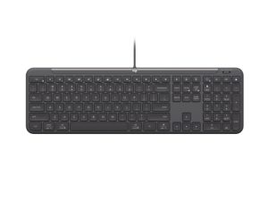 Logitech Signature Slim Wired K620 For Business tastatur Universel USB QWERTY Nordisk Grafit