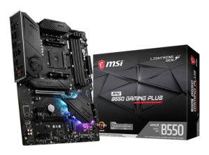 MSI MPG B550 Gaming Plus AMD B550 Stik AM4 ATX