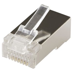 Modular RJ45 Cat6 FTP Easy , Connector 100pcs