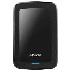 ADATA HDD Ext HV300 2TB Black ekstern harddisk Sort