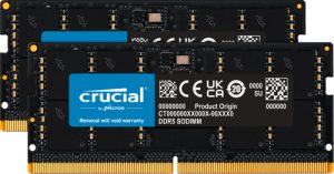 Crucial CT2K48G56C46S5 hukommelsesmodul 96 GB 2 x 48 GB DDR5 262-pin SO-DIMM