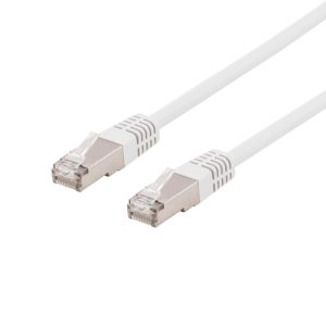 Deltaco SFTP-615VH netværkskabel Hvid 15 m Cat6 S/FTP (S-STP)