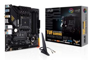 ASUS TUF GAMING B550M-PLUS WIFI II AMD B550 Stik AM4 micro ATX