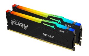 Kingston Technology FURY Beast 16 GB 5600 MT/s DDR5 CL40 DIMM (sæt med 2) RGB