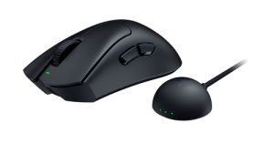 Razer DeathAdder V4 Pro mus Spil Højre hånd RF Wireless + USB Type-A Optisk 45000 dpi