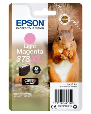 Epson Squirrel 378XL blækpatron 1 stk Original Højt (XL) udbytte Lys magenta