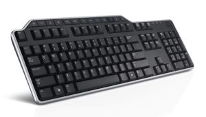 DELL KB522 tastatur Universel USB QWERTY Finsk, Svensk Sort
