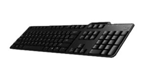 DELL KB813 tastatur Universel USB QWERTY Svensk Sort