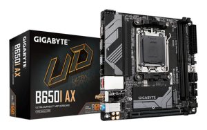 GIGABYTE B650I AX bundkort AMD B650 Sokkel AM5 mini ITX