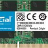 Crucial CT8G4SFRA32A hukommelsesmodul 8 GB 1 x 8 GB DDR4 260-pin SO-DIMM