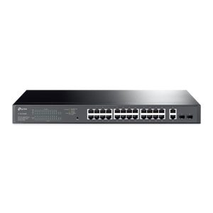 TP-Link TL-SG1428PE netværksswitch Administreret L2 Gigabit Ethernet (10/100/1000) Strøm over Ethernet (PoE) 1U Sort