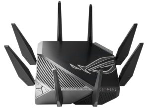 ASUS GT-AXE11000 trådløs router Gigabit Ethernet Tri-band (2,4 GHz/5 GHz/6 GHz) Sort