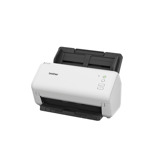 Brother ADS-4100 ADF-scanner 600 x 600 dpi A4 Sort, Hvid