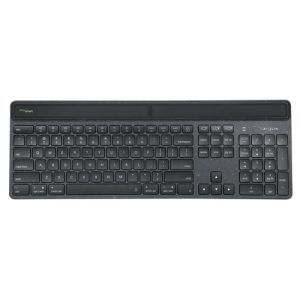 Targus Sustainable Energy Harvesting EcoSmart tastatur Bluetooth QWERTY Nordisk Sort